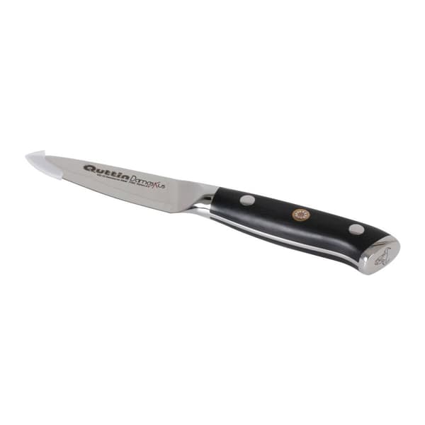 Kuorimaveitsi Quttin Damaskus Musta Hopeinen Ruostumaton teräs 9 cm (2 osaa)