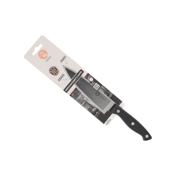 Kökskniv MasterChef Chef Svart Silvrig 15 cm (18 antal)