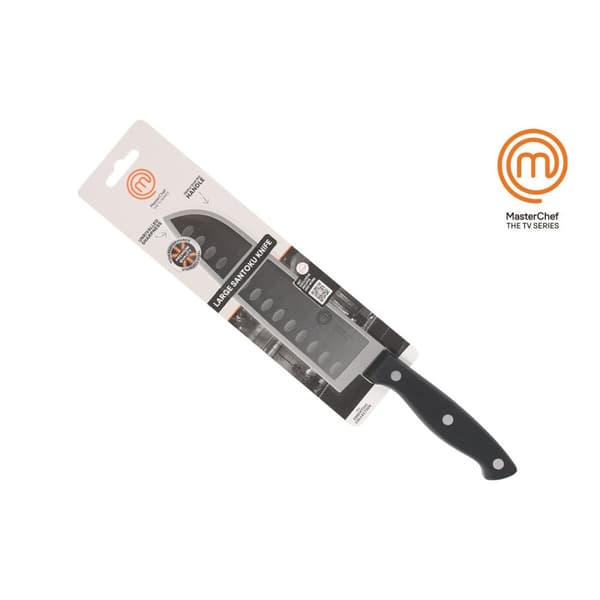 Kökskniv MasterChef Svart Silvrig 18 cm (18 antal)