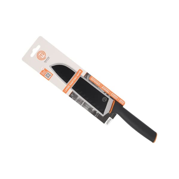 Kökskniv MasterChef Svart Silvrig 18 cm (24 antal)