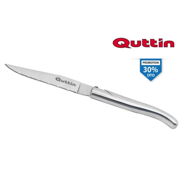 Lihaveitsi Quttin Kobe Hopeinen 10,5 cm (12 osaa)