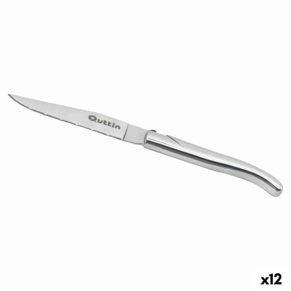 Lihaveitsi Quttin Kobe Hopeinen 10,5 cm (12 osaa)