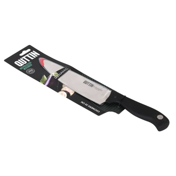 Kökskniv Quttin Dynamic Svart Silvrig 20 cm (8 antal)