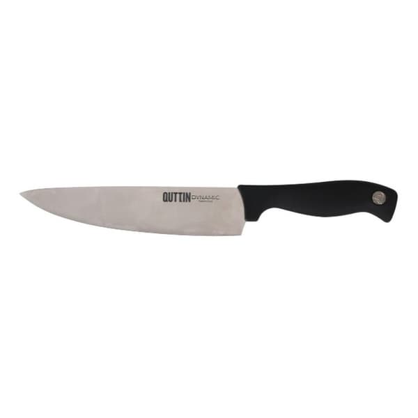Kökskniv Quttin Dynamic Svart Silvrig 20 cm (8 antal)