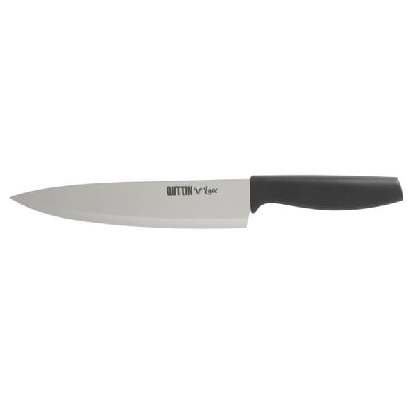 Kökskniv Quttin Laos Svart Silvrig 20 cm (24 antal)