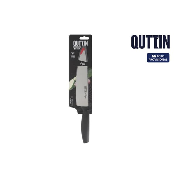 Kökskniv Quttin Laos Svart Silvrig 20 cm (24 antal)