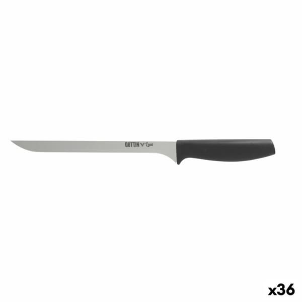 Skinkkniv Quttin Laos 22 cm Svart Silvrig (36 antal)
