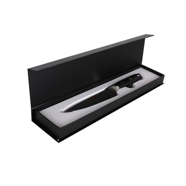 Kökskniv Quttin DAMASKUS Svart Silvrig 15 cm (2 antal)
