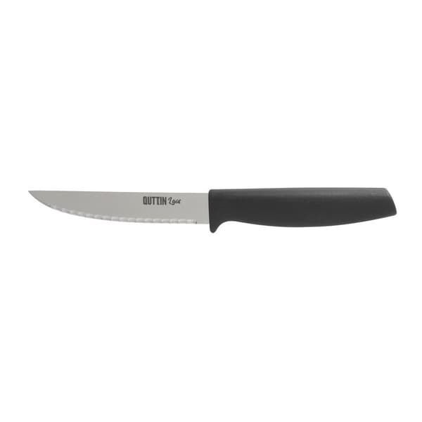 Keittiöveitsi Quttin Laos Musta Hopeinen 11 cm Monikäyttöinen (36 Osaa)