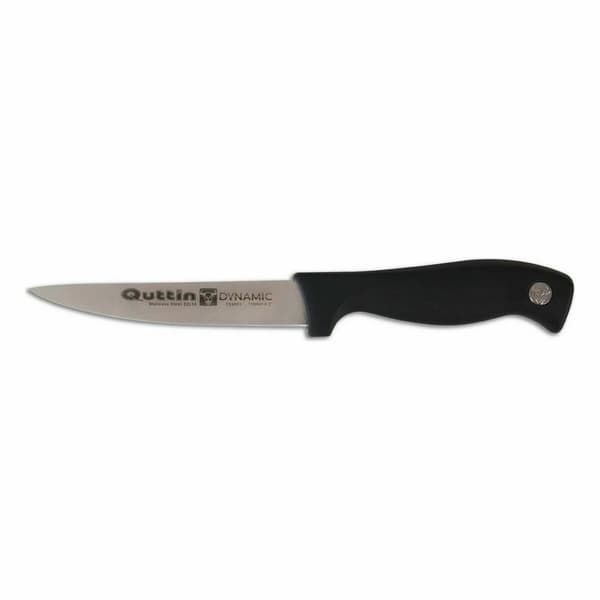 Kjøkkenkniv Quttin Dynamic Svart Sølv 11 cm (24 enheter)