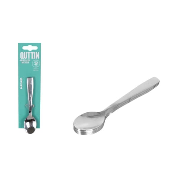 Dessertsked Quttin Madrid 13 x 2,7 x 1 cm 6 Delar (12 antal)