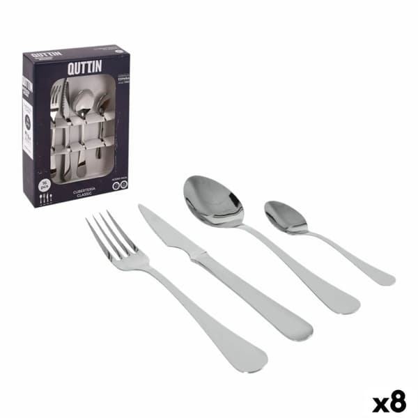 Ruokailuvälineet Quttin Classic (8 osaa)