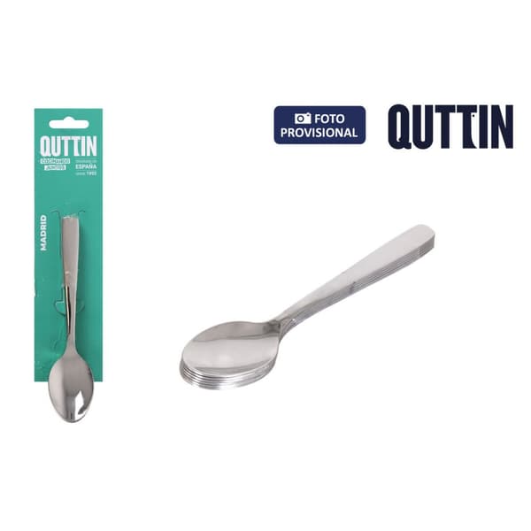 Jälkiruokalusikka Quttin Madrid 6 Kappaletta (12 osaa)