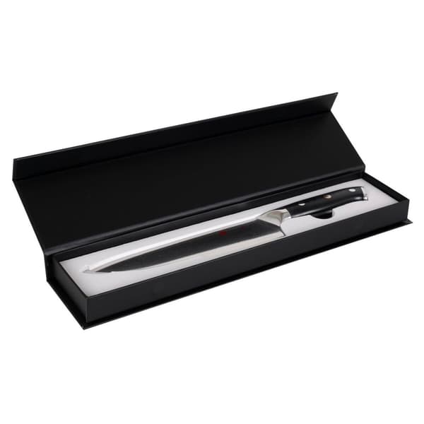 Kökskniv Quttin DAMASKUS Svart Silvrig 20 cm (2 antal)