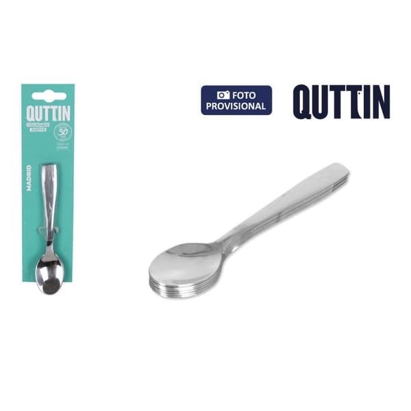 Dessertsked Quttin Madrid 13 x 2,7 x 1 cm 6 Delar (12 antal)