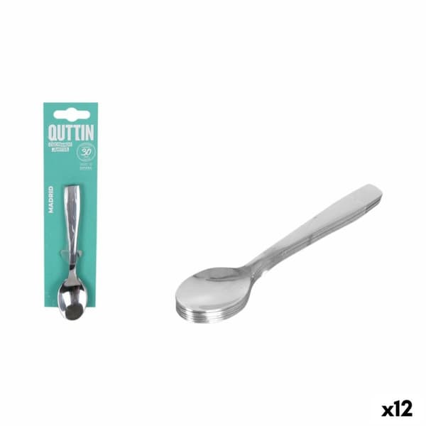 Dessertskje Quttin Madrid 13 x 2,7 x 1 cm 6 Deler (12 enheter)