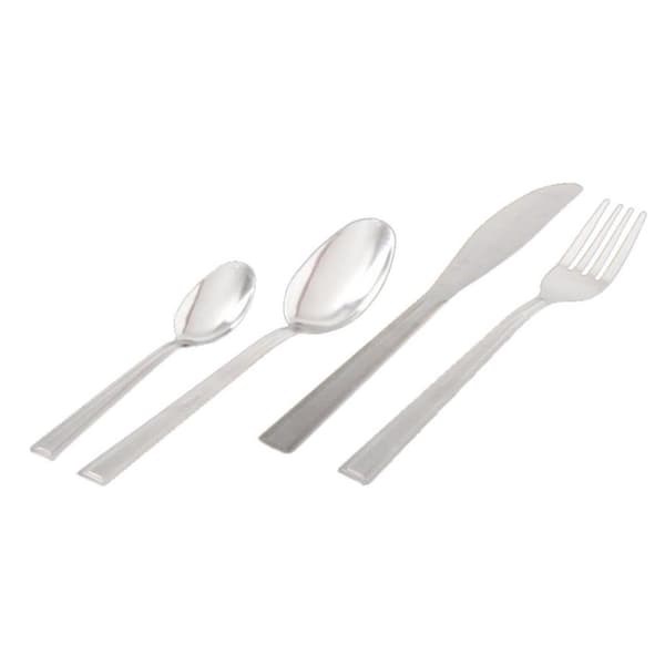 Bestick Set 24 Delar För 6 Personer . Rostfritt