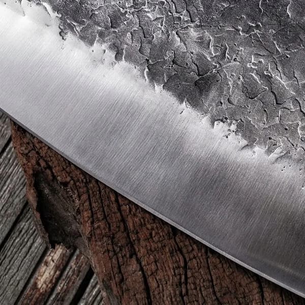 Kockkniv Handsmidd Rostfri Kromklyv 30 cm
