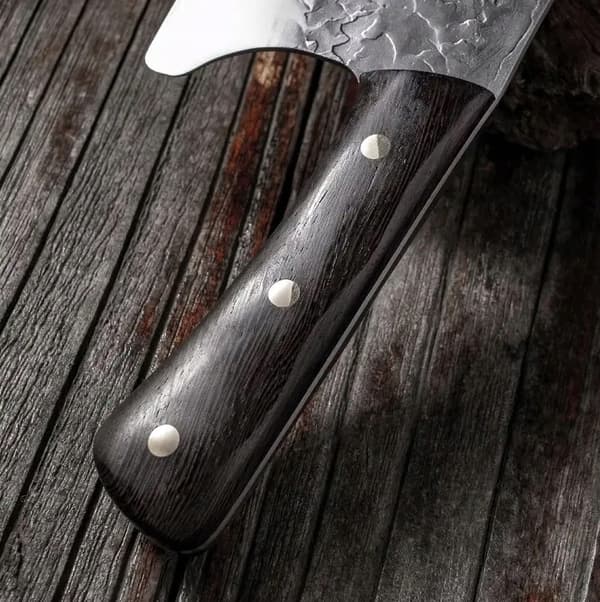 Kockkniv Handsmidd Rostfri Kromklyv 30 cm
