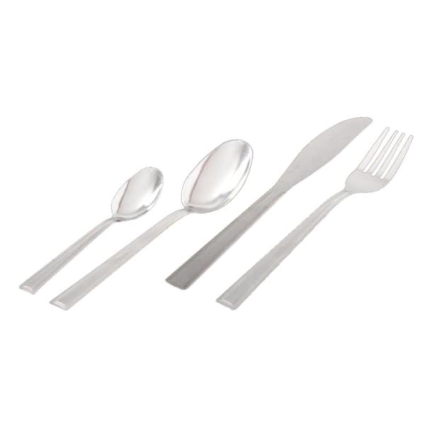 Bestick Set 24 Delar För 6 Personer . Rostfritt