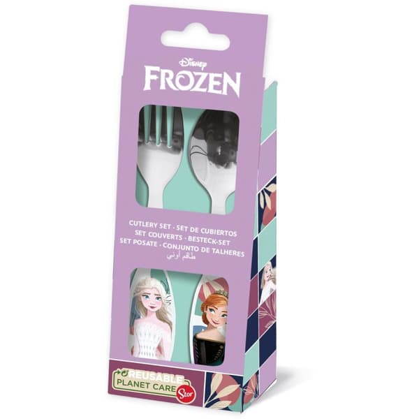 Bestick-set Frozen CZ11341 Barn 2 Delar