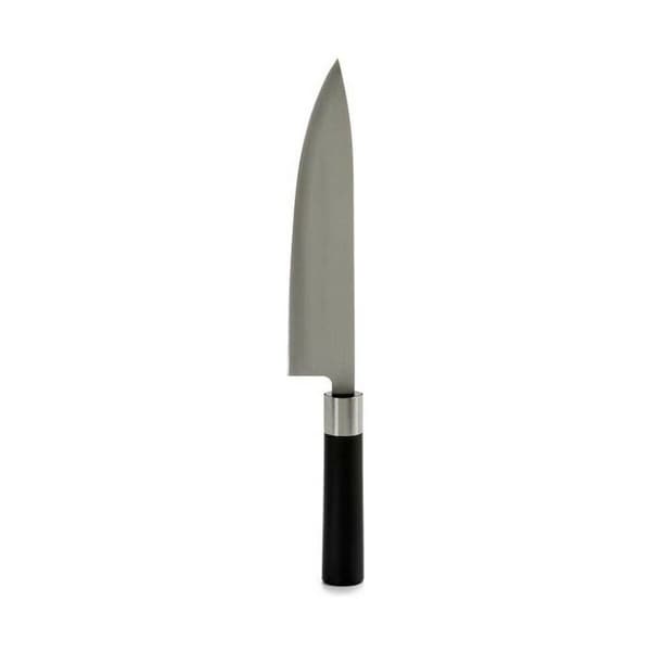Kökskniv Kinvara KT11-5604S01 Svart Silvrig Rostfritt stål Plast 5 x 33,5 x 2,3 cm (12 antal)