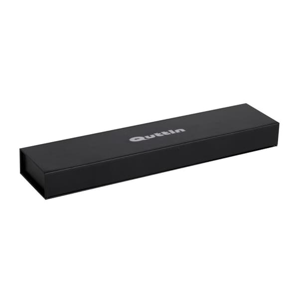 Skalkniv Quttin Damaskus Svart Silvrig Rostfritt stål 9 cm (2 antal)