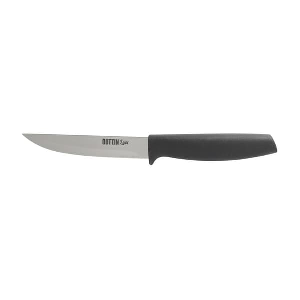 Kökskniv Quttin Laos Svart Silvrig 11 cm 20 x 2 x 2 cm Flera användningsområden (36 antal)
