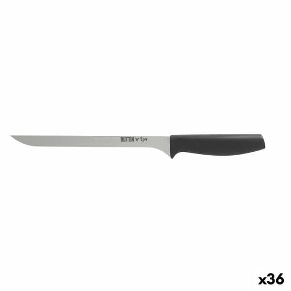 Skinkkniv Quttin Laos 22 cm Svart Silvrig (36 antal)