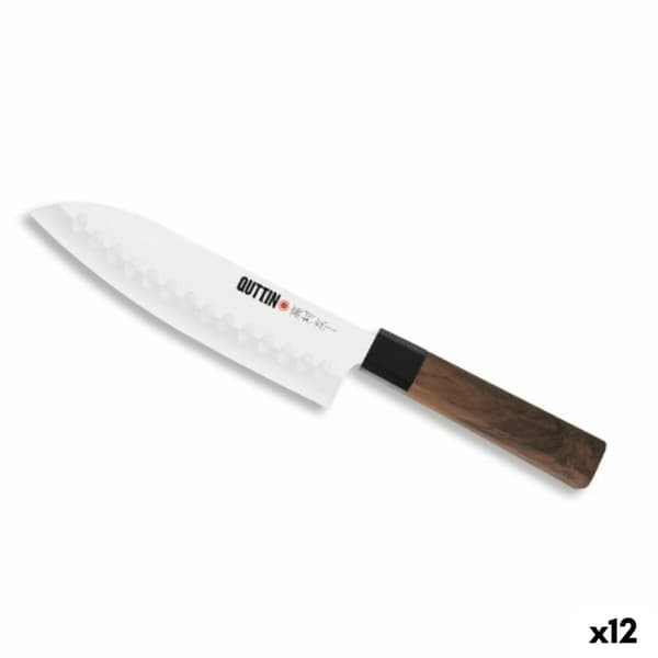 Kökskniv Quttin SANTOKU Takamura Brun Silvrig 17 cm (12 antal)