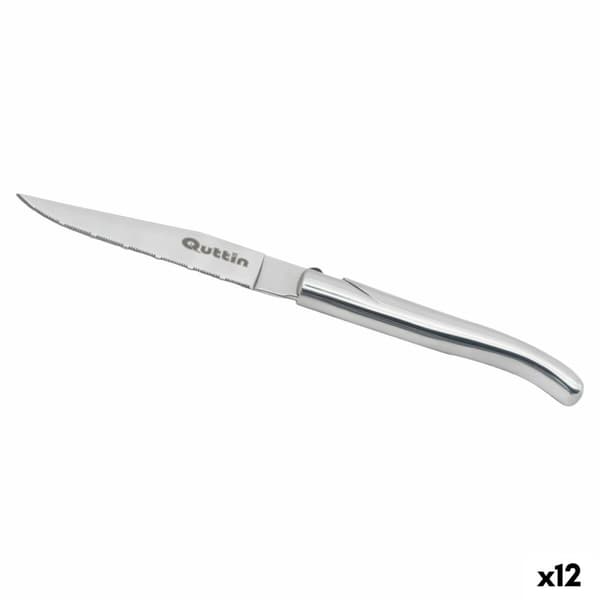 Köttkniv Quttin Kobe Silvrig 10,5 cm (12 antal)