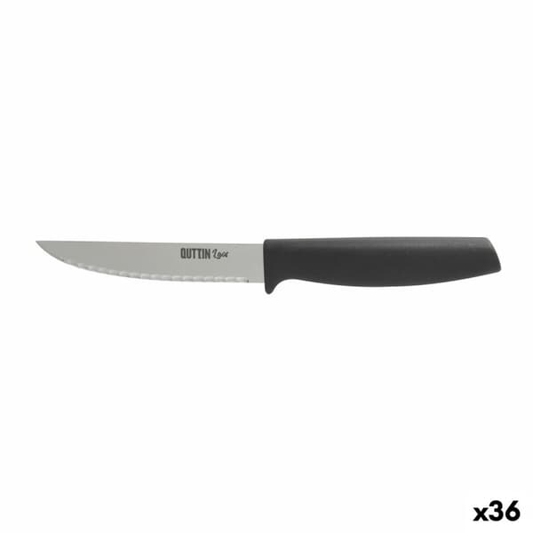 Kökskniv Quttin Laos Svart Silvrig 11 cm Flera användningsområden (36 antal)