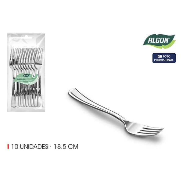 Gaffelset Algon 18,5 cm 10 Delar (24 antal)