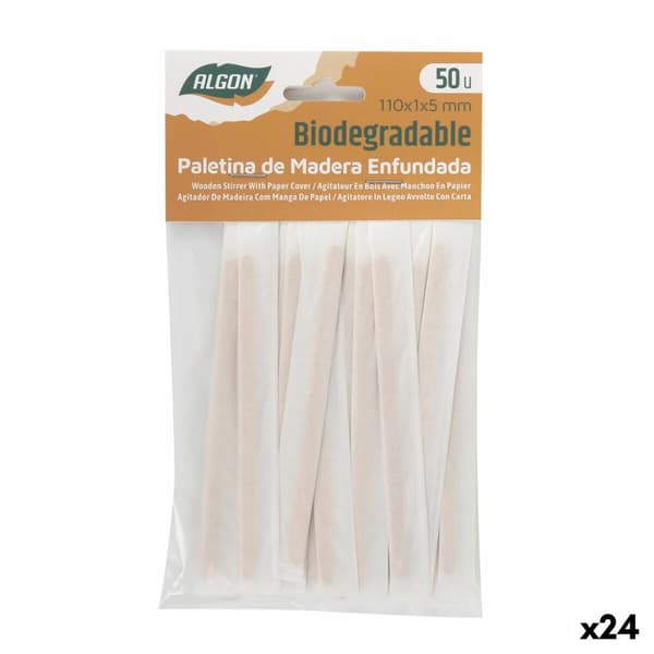 Piskepinne Algon 110 x 1 x 5 mm 50 Deler (24 enheter)