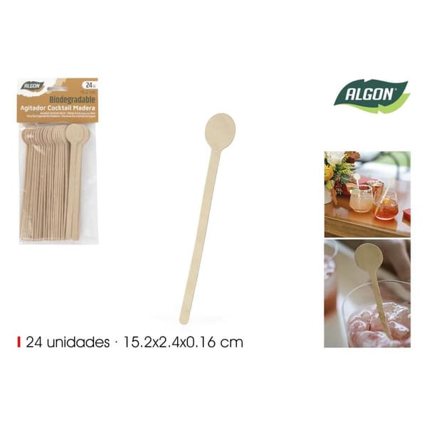 Lusikkasarja Algon Puu 15,2 cm 24 Kappaletta (18 osaa)