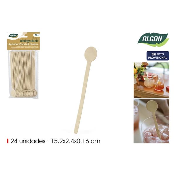 Lusikkasarja Algon Puu 15,2 cm 24 Kappaletta (18 osaa)