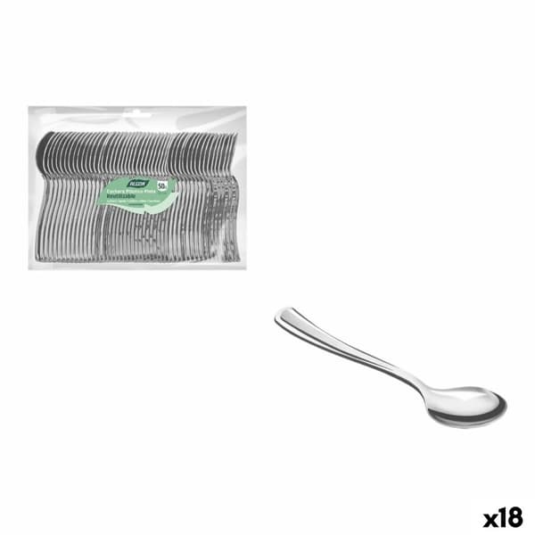 Jälkiruokalusikoiden setti Algon 13 cm 50 Kappaletta (18 osaa)