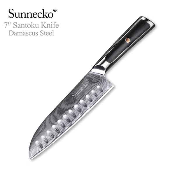 Pilotleje Trækker, Skydehammer, Intern Udtager,7 Tommer Santoku Kniv