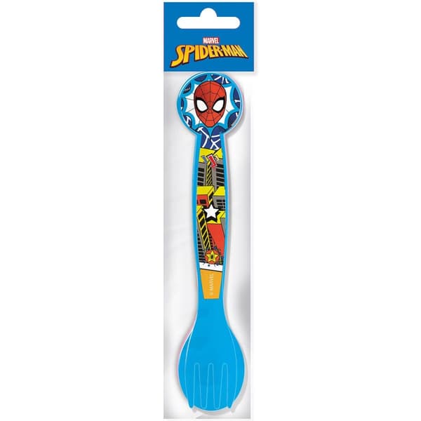 Bestick-set Spider-Man CZ11402 Multicolour Plast 2 Delar
