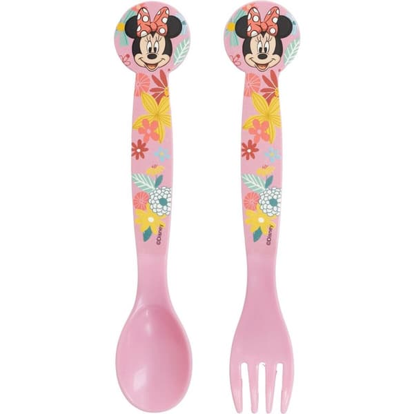 Bestiksæt Minnie Mouse CZ11401 Pink Plastik 2 Dele