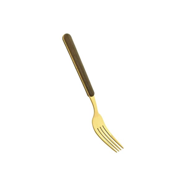 Bestick Home ESPRIT Brun Gyllene Rostfritt stål ABS 17 x 7 x 24 cm 20 Delar