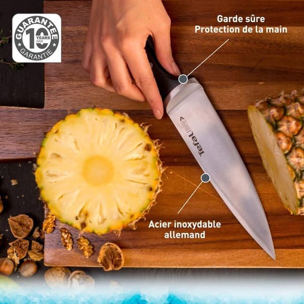 Tefal skärset - K232S704 - Ice Force Set 7 delar, Metallic, 7 delar
