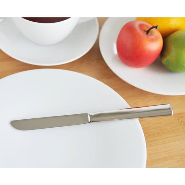Alessi kökskniv - JH01/6 - Rundes Modell Set med 6 fruktknivar i 18/10 rostfritt stål, Silver