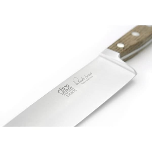 Kockkniv Alpha Ek Gude 26cm - GUDE - Handsmidd i härdat rostfritt stål