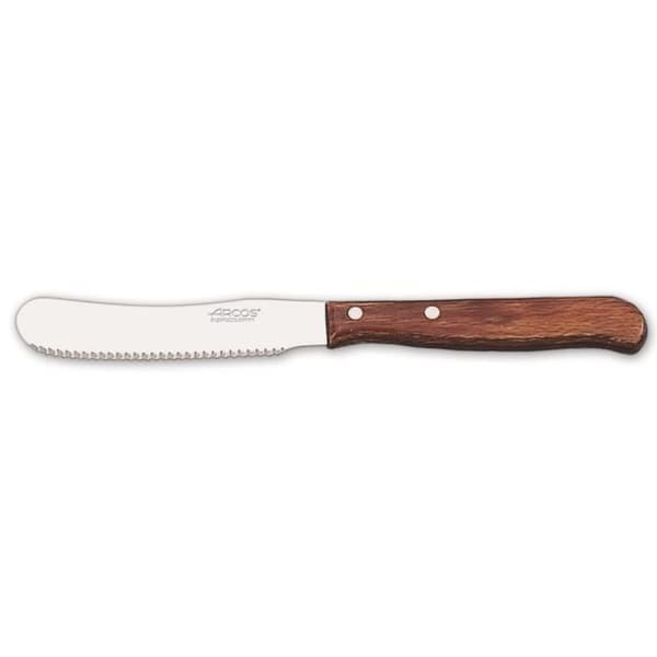 Arcos Latina 102701 smörkniv i Nitrum rostfritt stål och komprimerad trä mango med 9 cm blad i blisterförpackning.