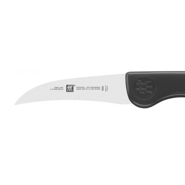 Coffret med 3 grönsaksknivar från Zwilling - Friodur-blad - Rostfritt stål och kol - Ergonomiskt svart handtag