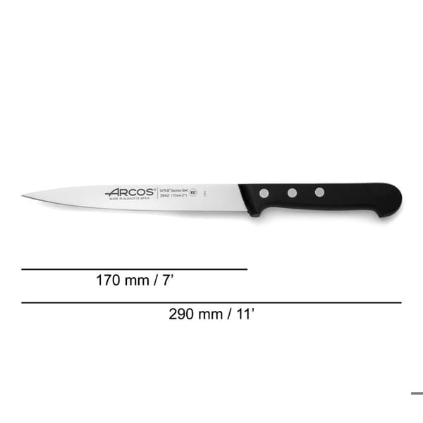 Filékniv 17cm - Universal