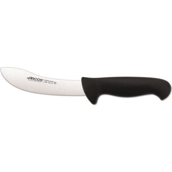 Arcos Couleur - Prof 295325 skinnkniv i Nitrum rostfritt stål och ergonomisk svart polypropenmango med 16 cm blad,