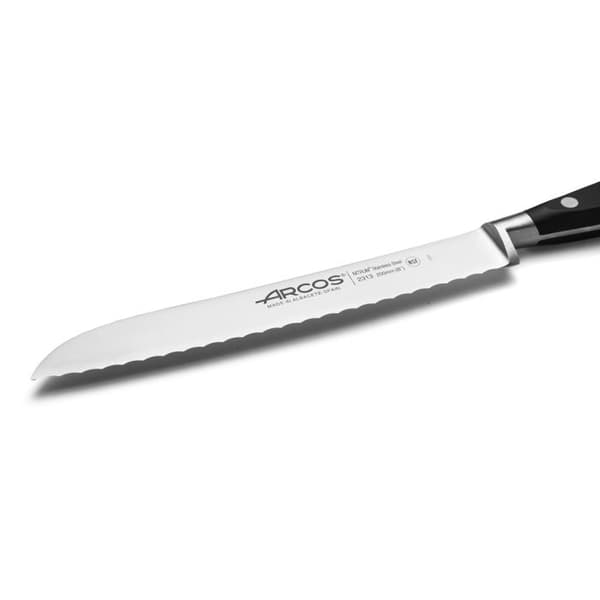 Brödkniv - ARCOS - Riviera - Sågtandad blad 20 cm i NITRUM förkromat stål