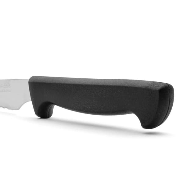 Kniv Loins Arcos de Table 740009 monoblock av ett stycke rostfritt stål och 11,5 cm blad i kartong.